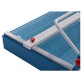 Cisaille papier 567 DAHLE — Avec butée arrière métallique réglable avec fixation par vis