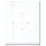Cisaille papier 1138 IDEAL — Table graduée