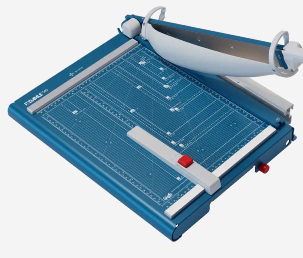 Dispositif de pression automatique de la cisaille 565 DAHLE.
