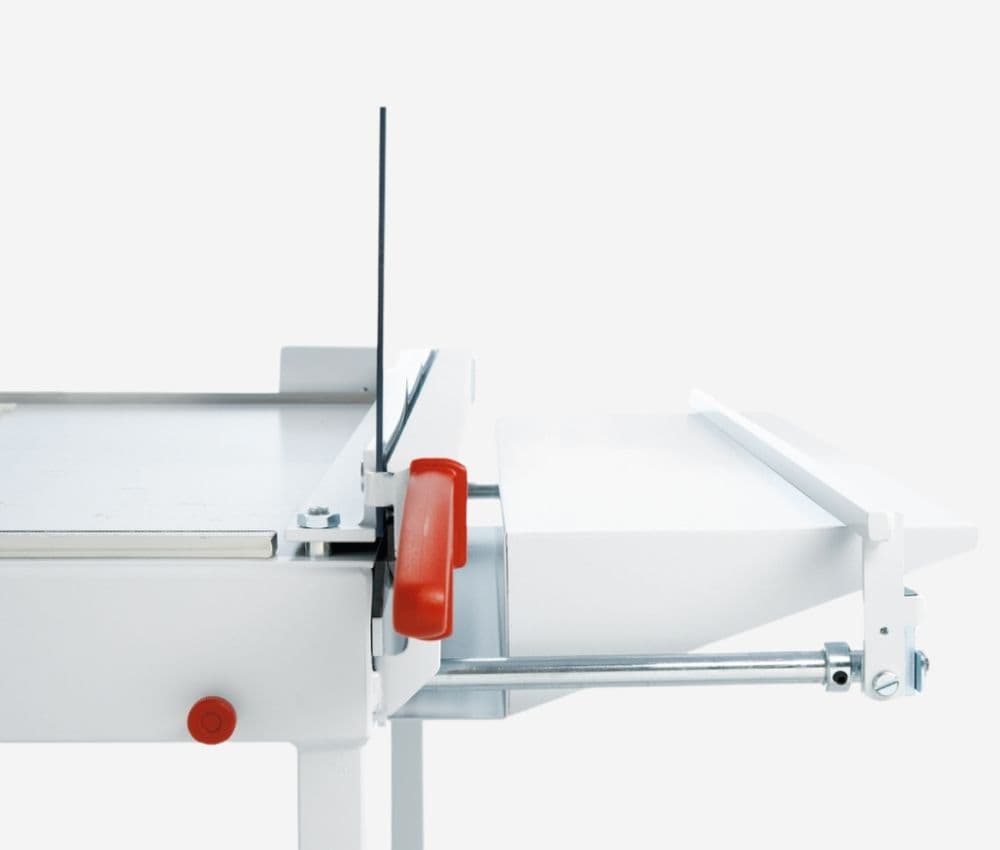 Tablette latérale et dispositif de découpe en bandelettes - 1110 avec lame papier IDEAL