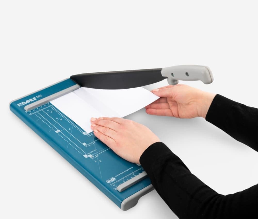 Dispositif en équerre de la cisaille 502 DAHLE