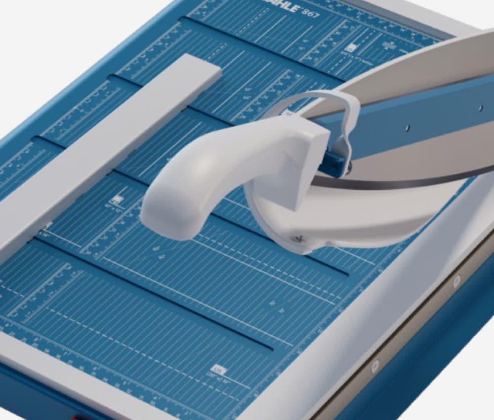 Poignée ergonomique de la cisaille 867 DAHLE
