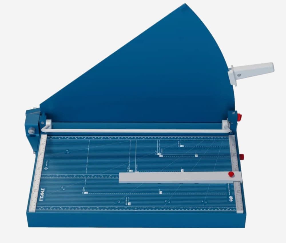 Dispositif en équerre de la cisaille 587 DAHLE